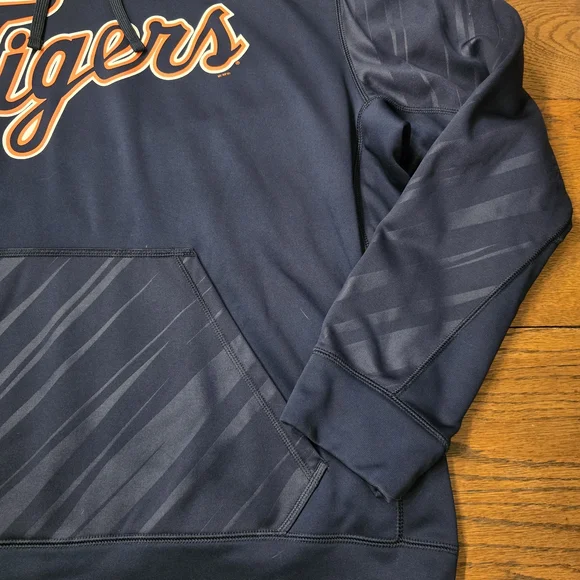 Nike Therma-Fit Detroit Tigers MLB Hooded Pullover Sweater Men's XXL - Picture 4 of 9